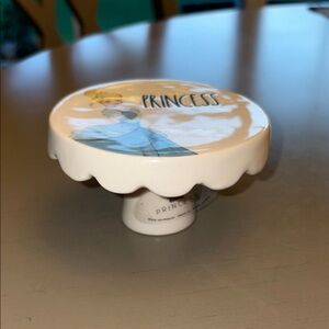 Rae Dunn Disney Cinderella Princess Ceramic Cupcake Stand